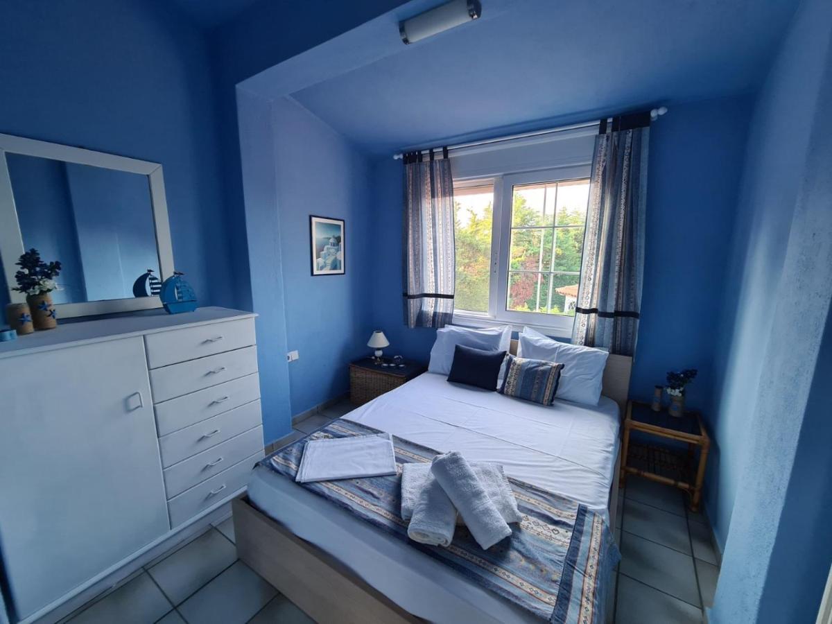 Wonderful House With Private Garden Villa Flogita Bagian luar foto