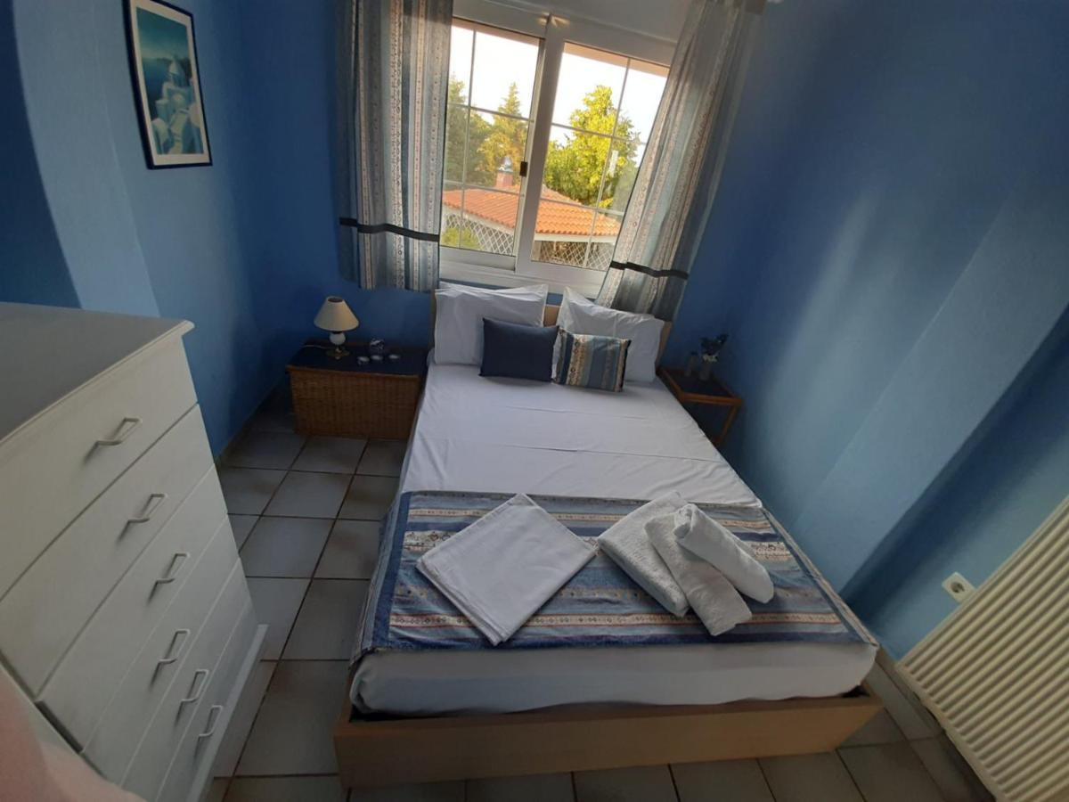 Wonderful House With Private Garden Villa Flogita Bagian luar foto