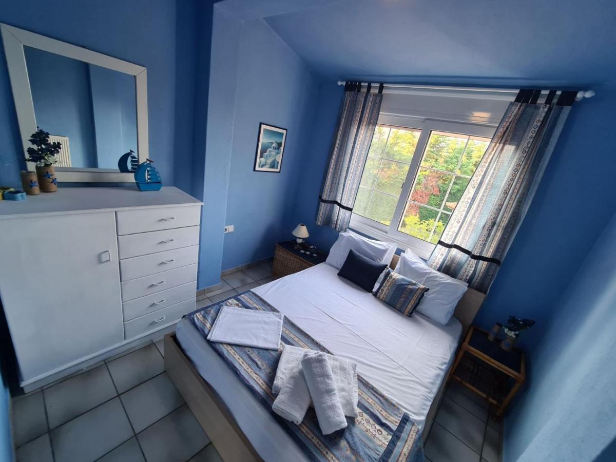 Wonderful House With Private Garden Villa Flogita Bagian luar foto