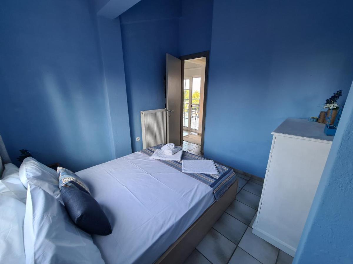 Wonderful House With Private Garden Villa Flogita Bagian luar foto